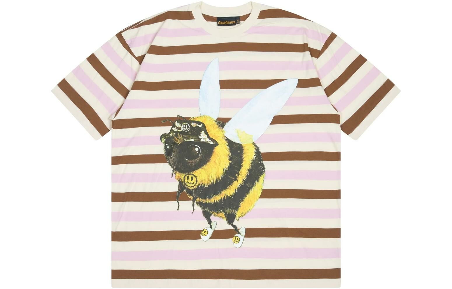 【代購】Drew House Smiley Collection T-Shirts Unisex Ice Cream Stripes