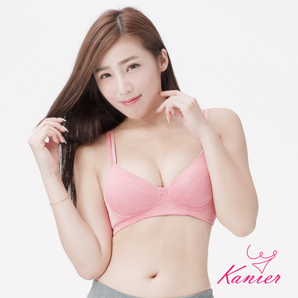 【Kanier卡妮兒】夢見睡美人 無鋼圈睡眠內衣【2867 甜蜜粉 -B / C / D罩杯】