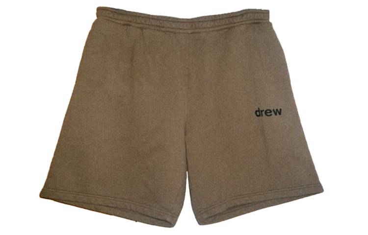 【代購】Drew House Letter Logo Series Casual Shorts Unisex Brown