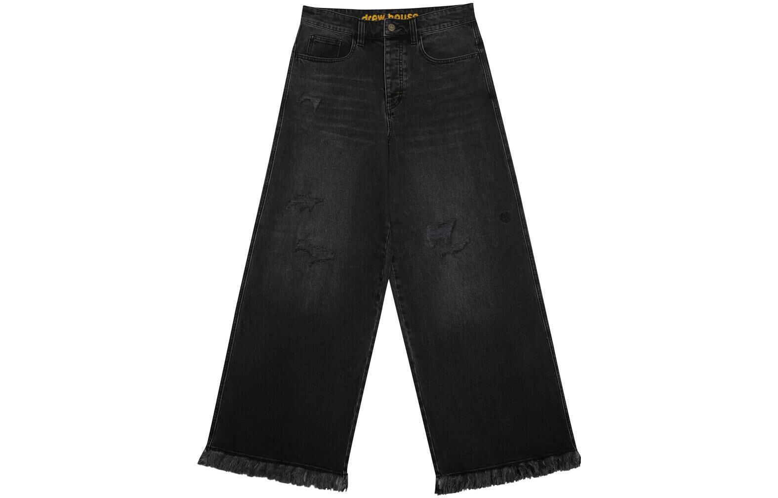 【代購】Drew House Flame Series Jeans Unisex Black