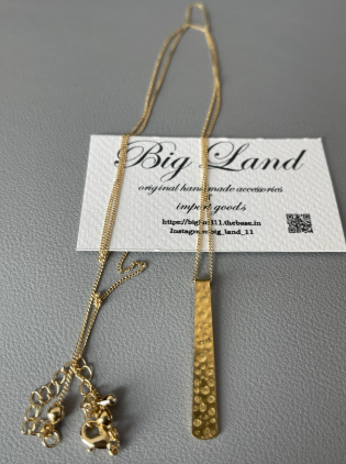 [Big Land] 黃銅項鍊 | NO.129