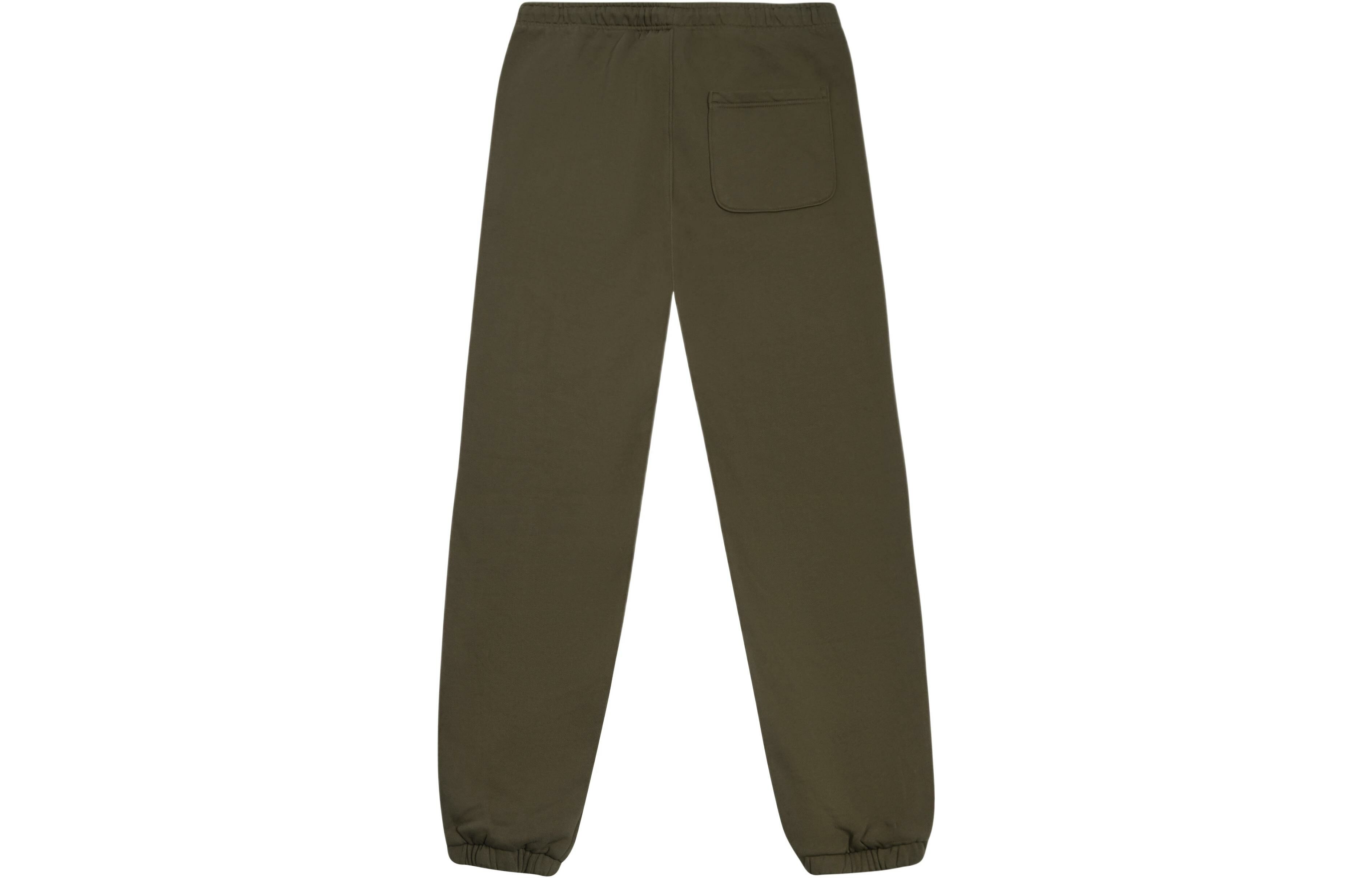 【代購】Drew House Letter Logo Series Knitted Sweatpants Unisex Midnight Olive