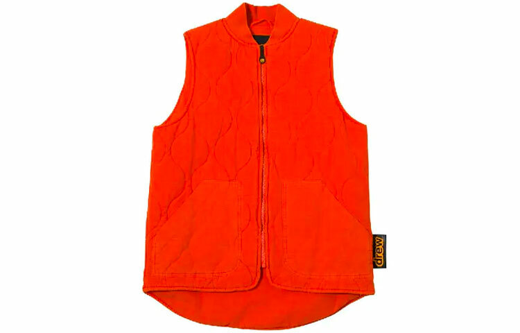 【代購】Drew House Smiley Collection Vests Unisex Orange