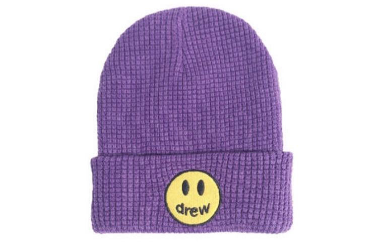 【代購】Drew House Beanies Unisex Purple Cold Cap