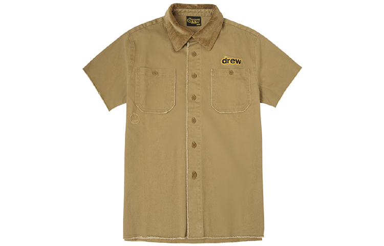 【代購】Drew House Letter Logo Series Shirts Unisex Dark Umber