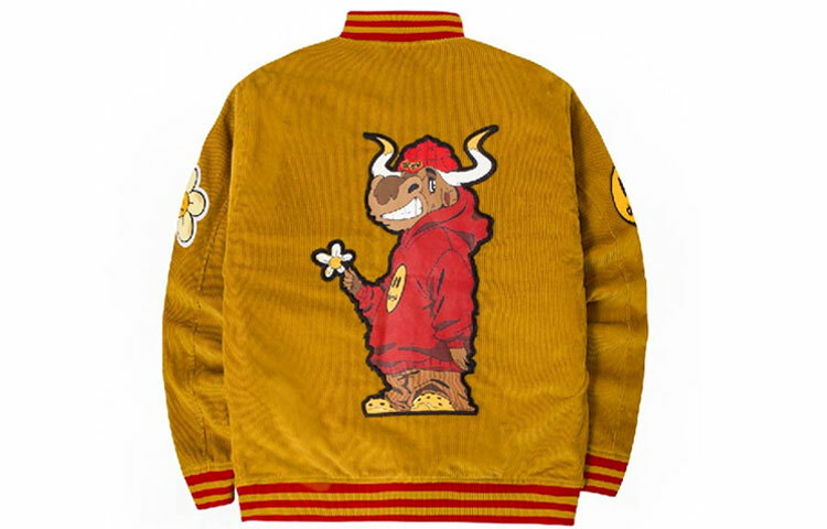 【代購】Drew House Smiley Collection Jackets Unisex Mustard Yellow