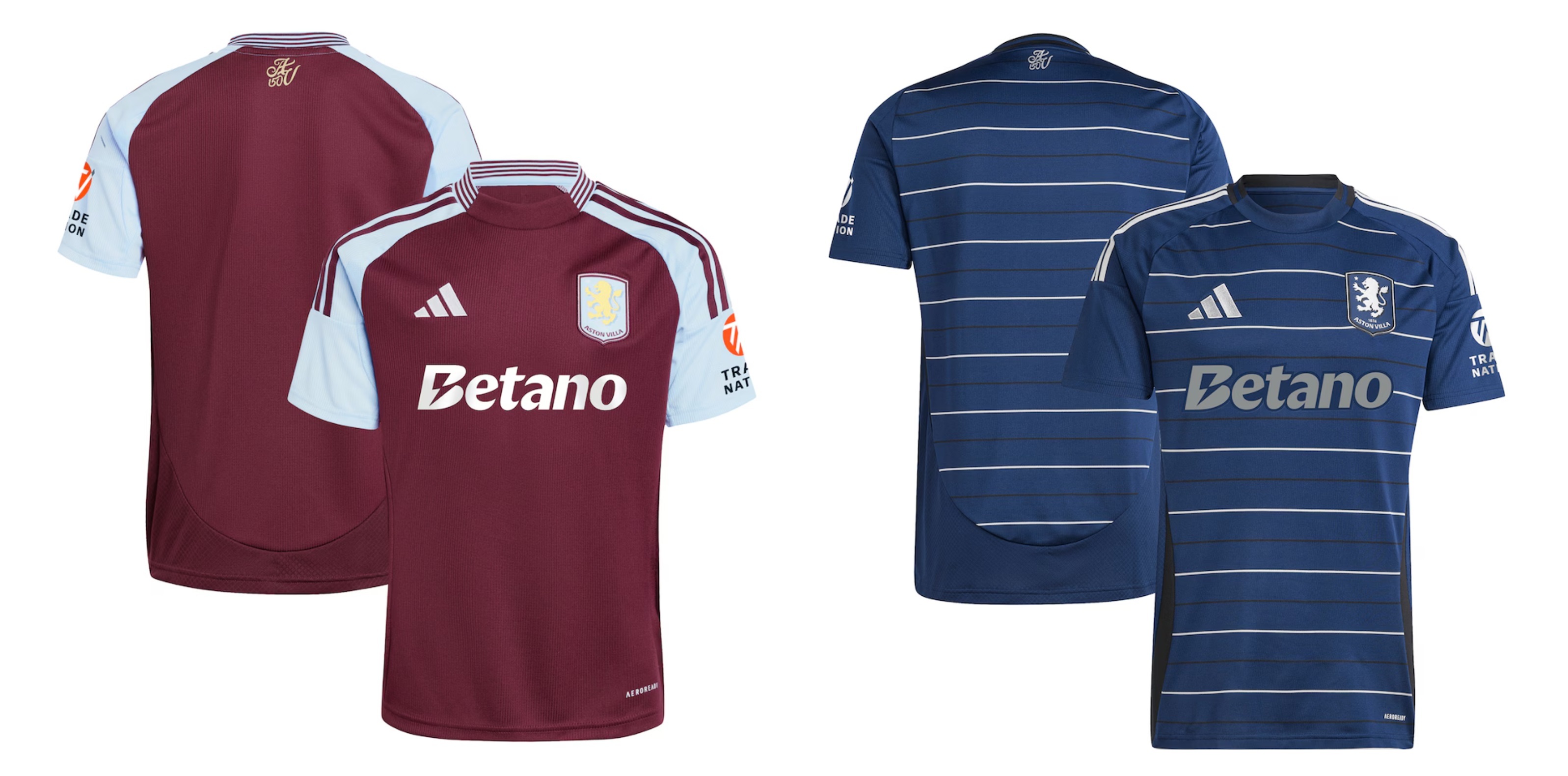 [預訂]24-25阿士東維拉球衣