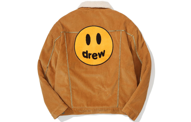 【代購】Drew House Smiley Collection Jackets Unisex Camel