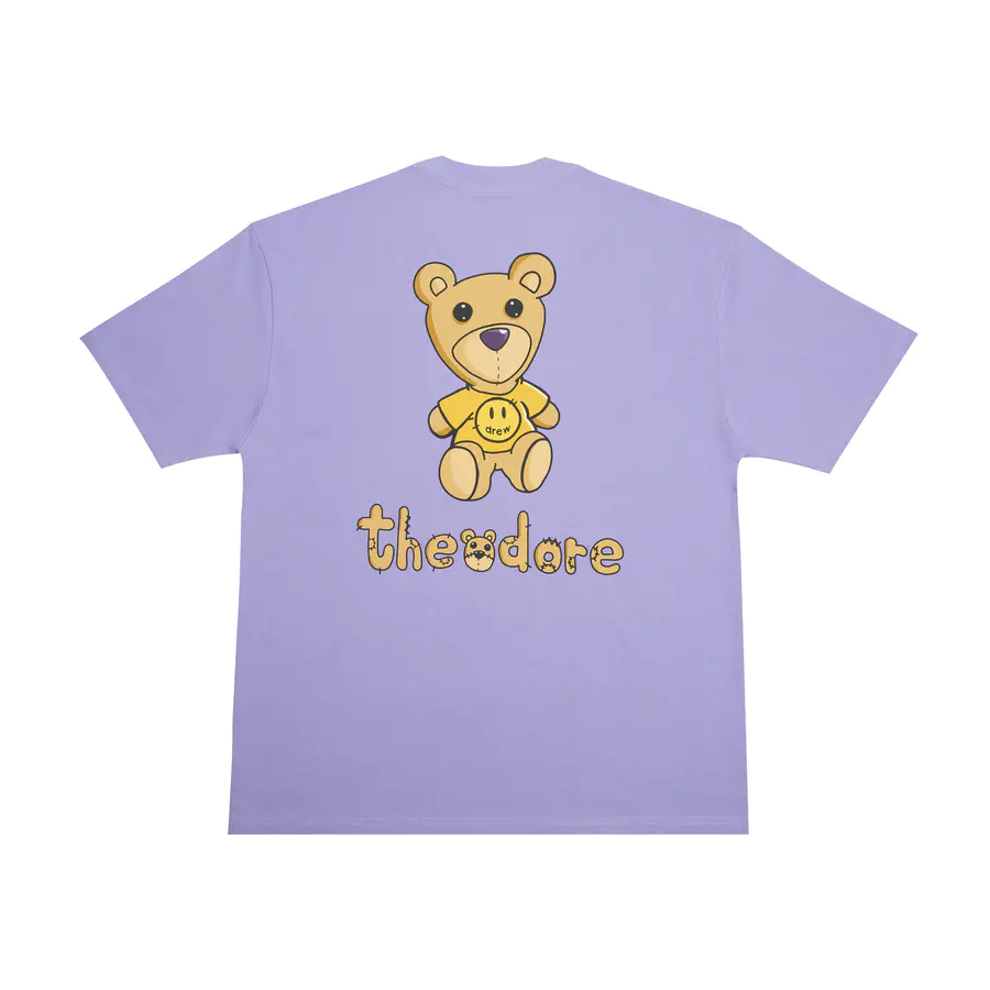 【代購】Drew House Bear Series T-Shirts Unisex Purple