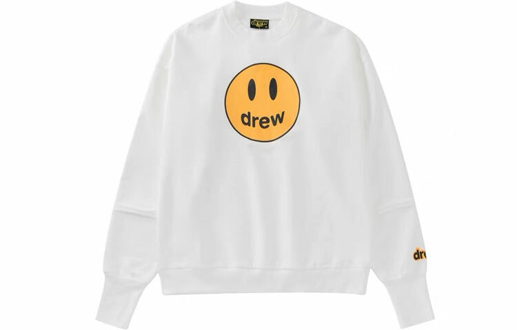 【代購】Drew House Smiley Collection Sweatshirt Unisex White