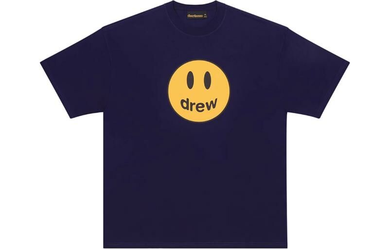 【代購】Drew House T-Shirts Men Dark Marine Blue