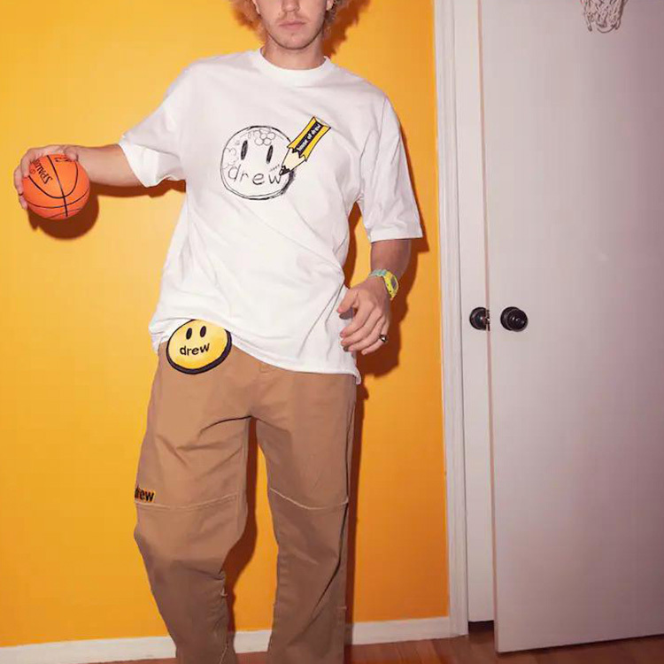 【代購】Drew House Smiley Collection T-Shirts Unisex White