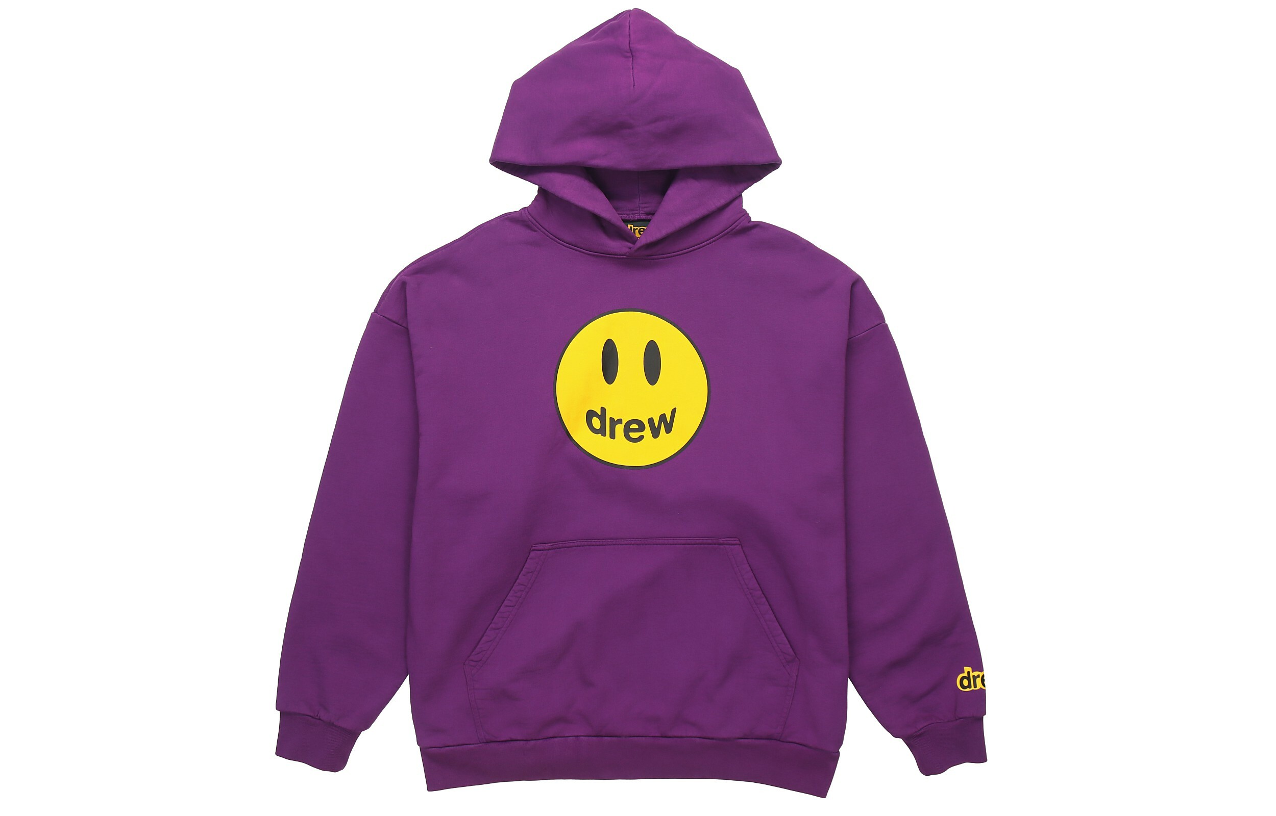 【代購】Drew House Smiley Collection Sweatshirts Unisex Purple
