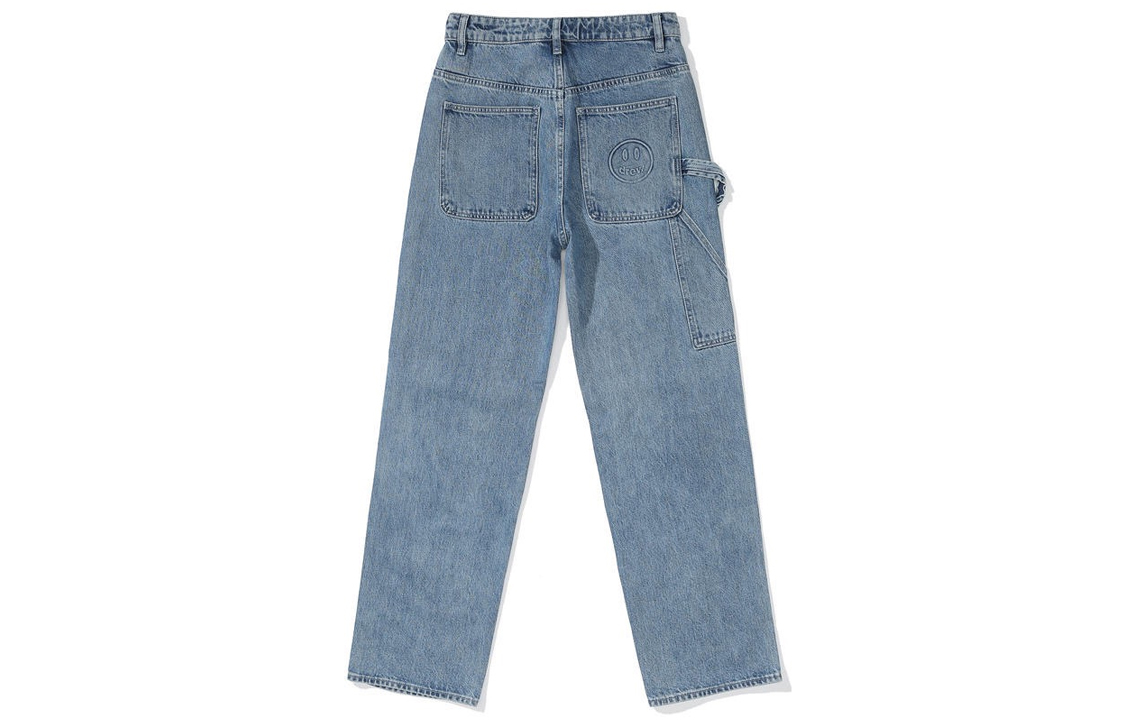 【代購】Drew House Smiley Collection Jeans Unisex Blue