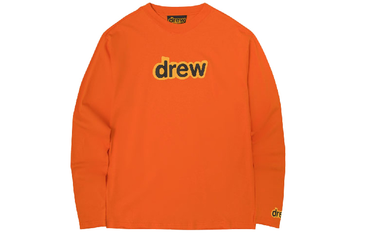 【代購】Drew House Letter Logo Series Sweatshirts Unisex Orange