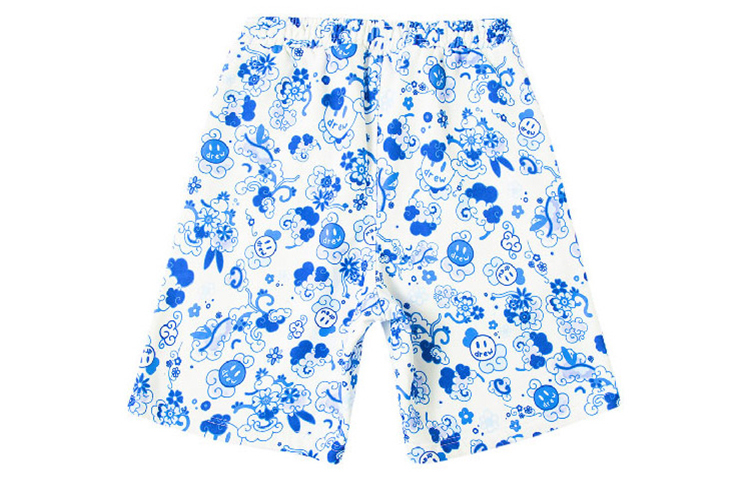 【代購】Drew House Smiley Collection Casual Shorts Unisex Danube Blue