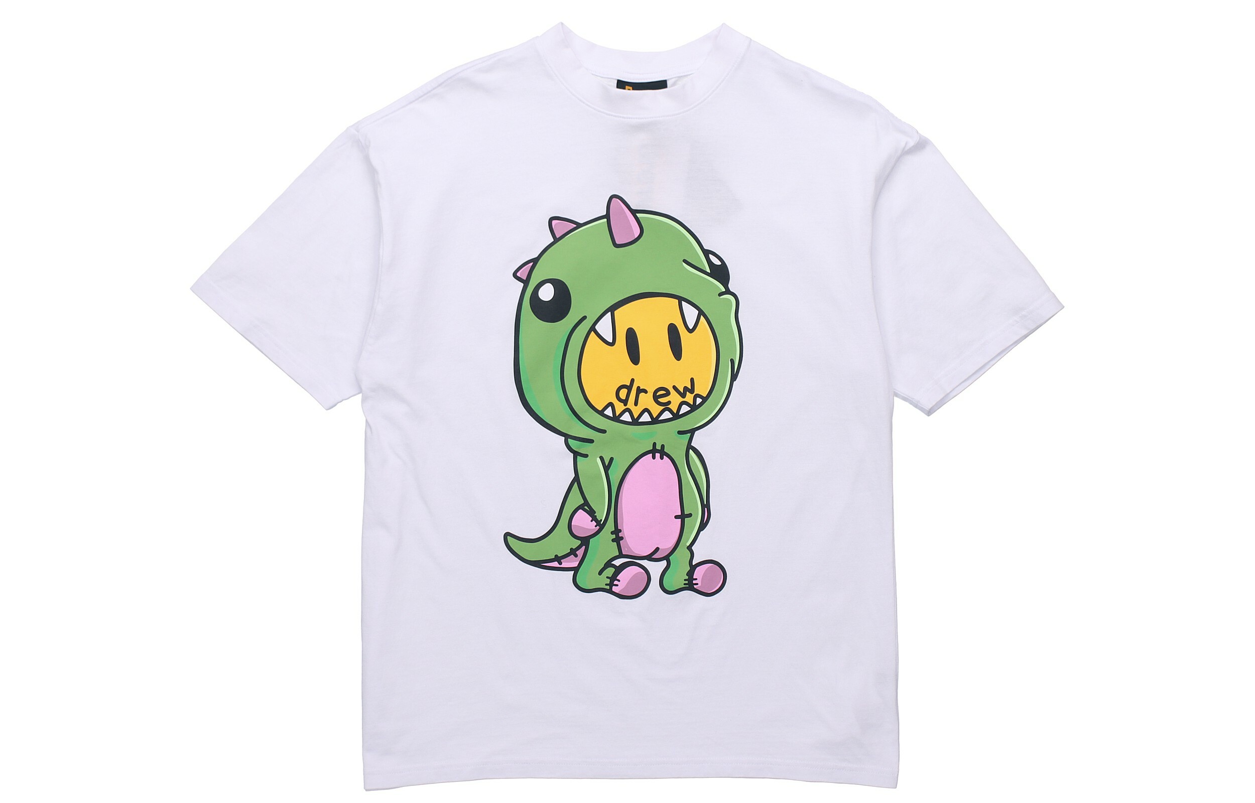 【代購】Drew House Dinosaur Series T-Shirts Unisex White