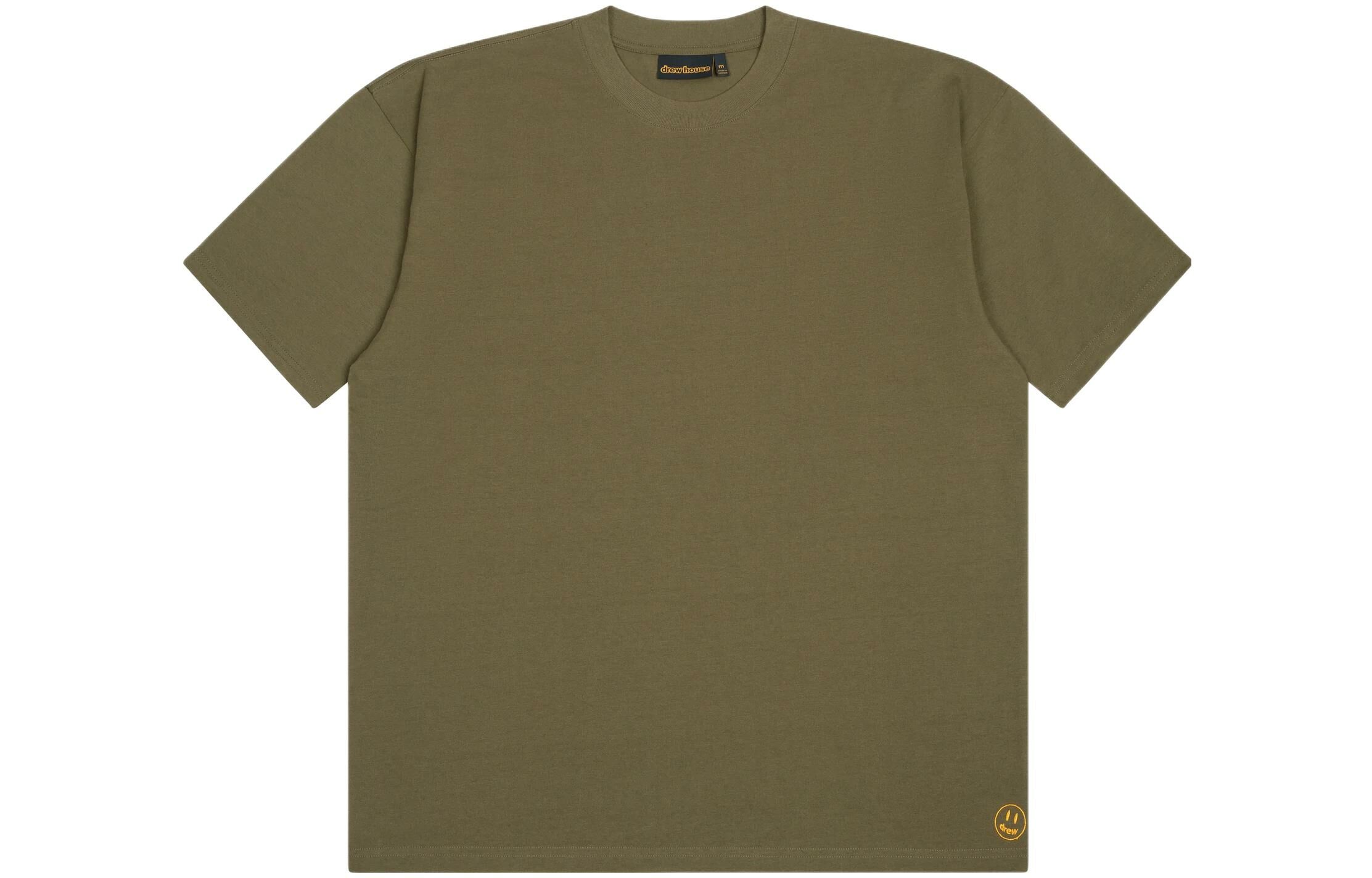 【代購】Drew House Smiley Collection T-Shirt Unisex Olive