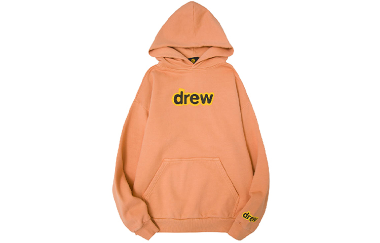 【代購】Drew House Letter Logo Series Sweatshirts Unisex Peach Pink