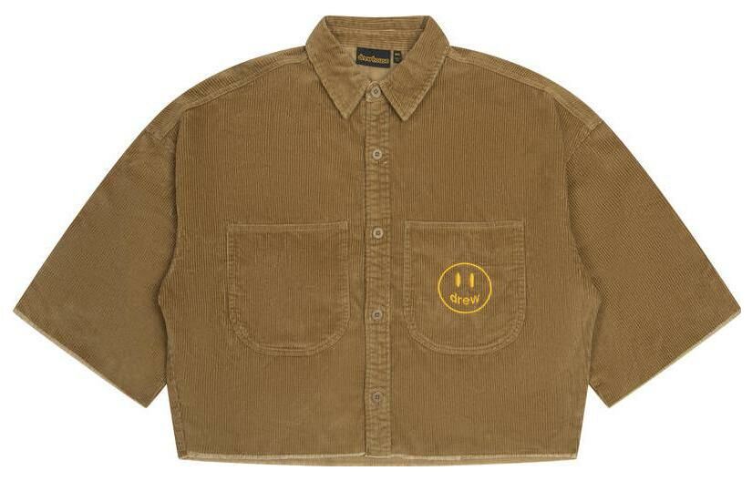 【代購】Drew House Corduroy Cropped S/s Shirt