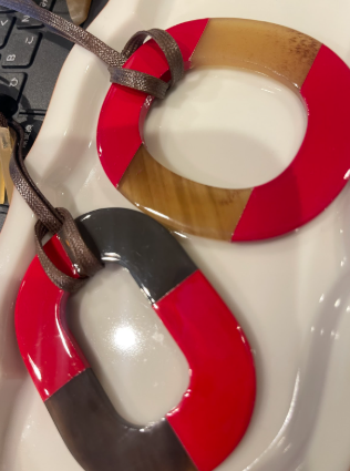 [Big Land] 水牛角漆項鍊 | NO.303