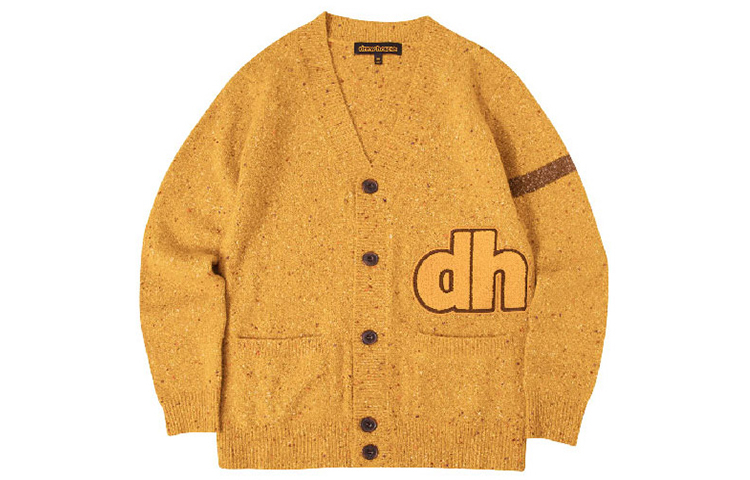 【代購】Drew House Letter Logo Series Knitwear Unisex Candy Yellow