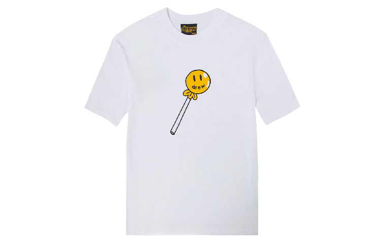 【代購】Drew House Smiley Collection T-Shirts Unisex White