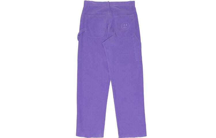 【代購】Drew House Smiley Collection Casual Pants Unisex Lavender