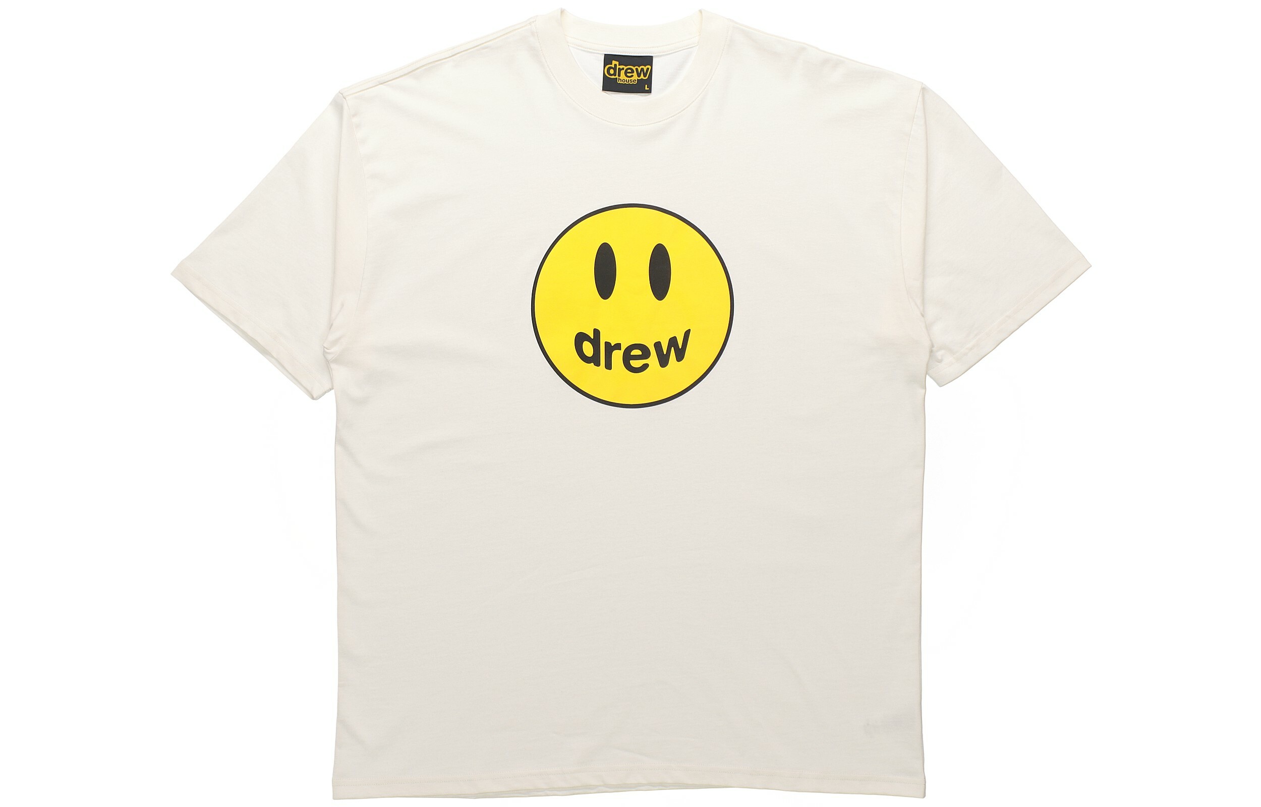 【代購】Drew House Smiley Collection T-Shirts Unisex White