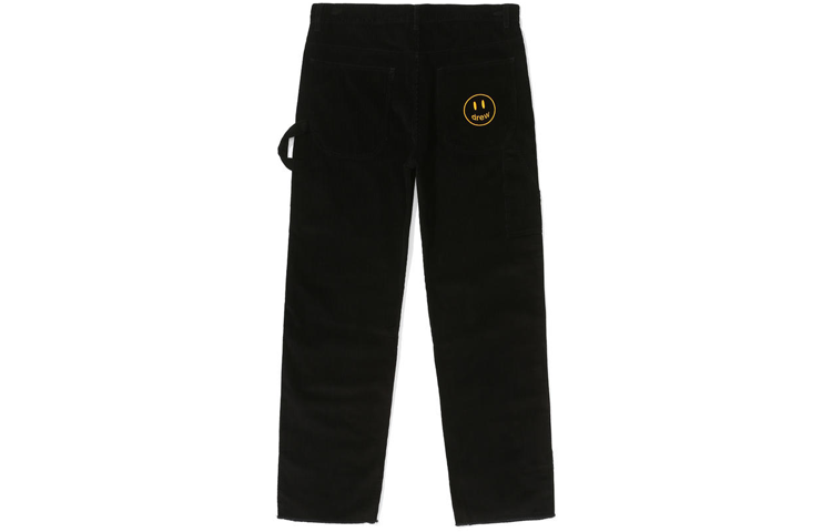 【代購】Drew House Smiley Collection Casual Pants Unisex Black