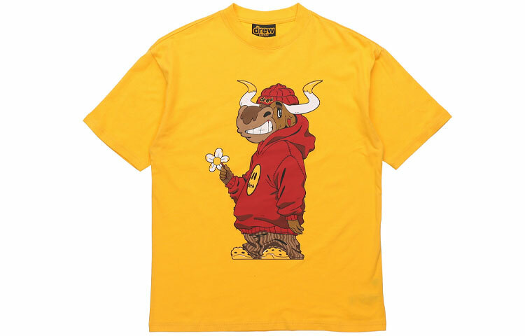 【代購】Drew House Smiley Collection T-Shirts Unisex Yellow