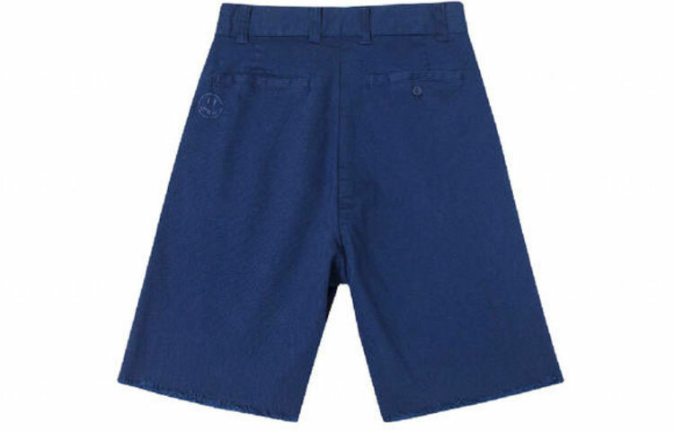【代購】Drew House Smiley Collection Cargo Shorts Unisex Marine Blue