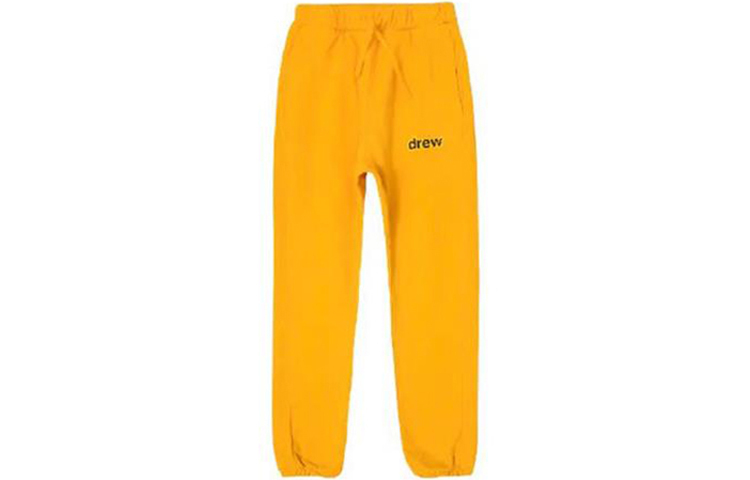 【代購】Drew House Letter Logo Series Knitted Sweatpants Unisex Yellow