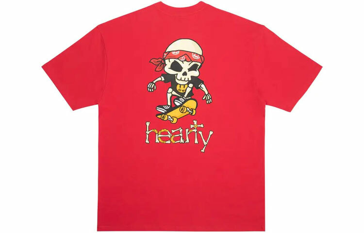 【代購】Drew House Pirate Skull Series T-Shirts Unisex Red