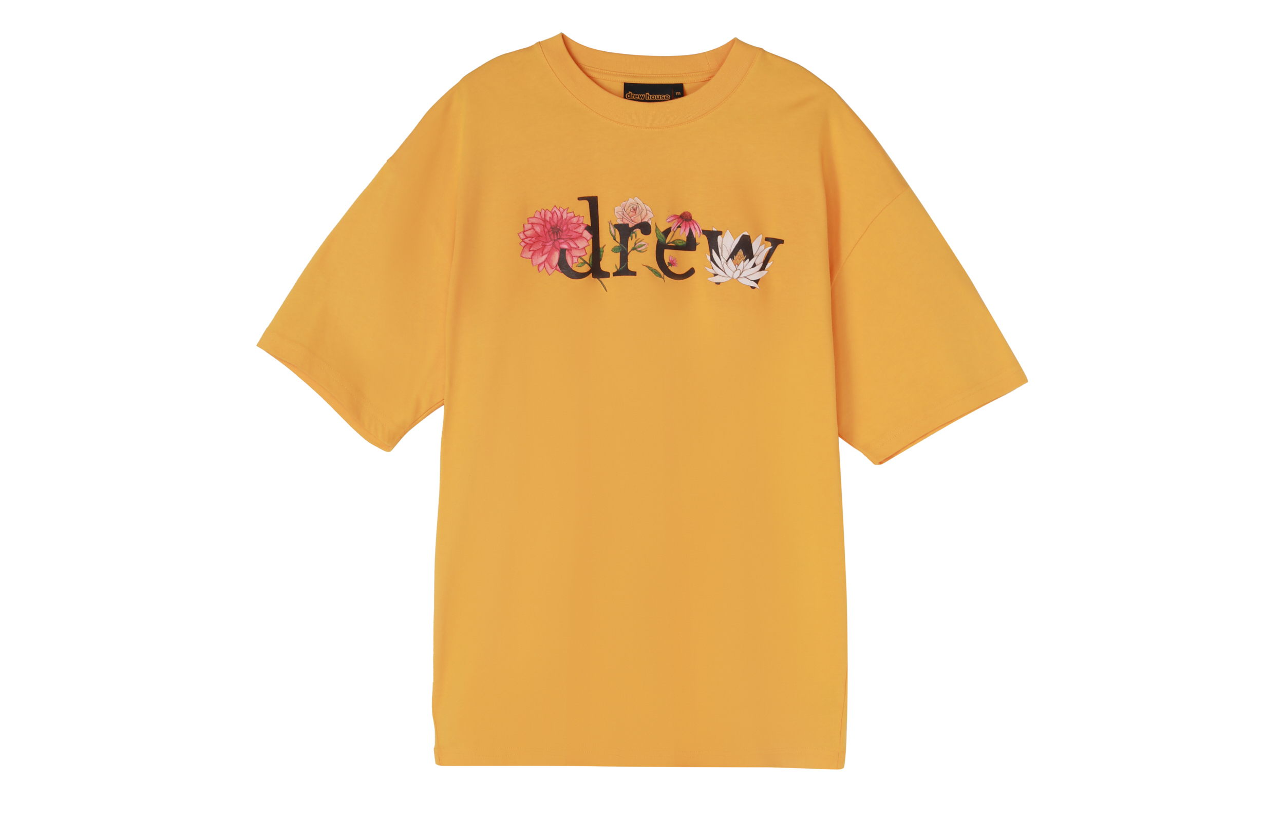 【代購】Drew House Letter Logo Series T-Shirts Men Yellow