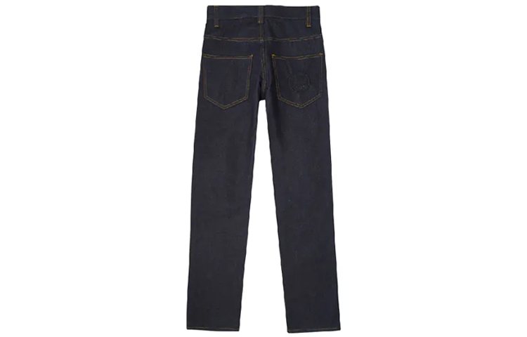 【代購】Drew House Letter Logo Series Jeans Unisex Vintage Dark Blue