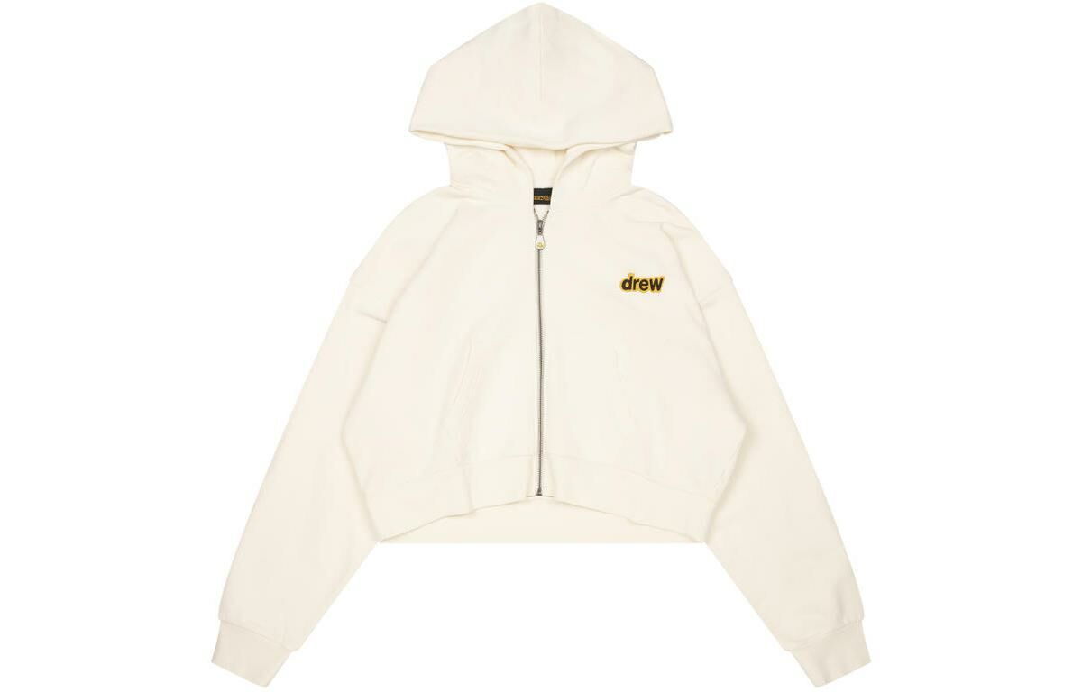 【代購】Drew House Cropped Zip Up Hoodie