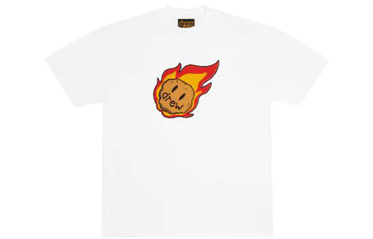 【代購】Drew House Smiley Collection T-Shirts Unisex White