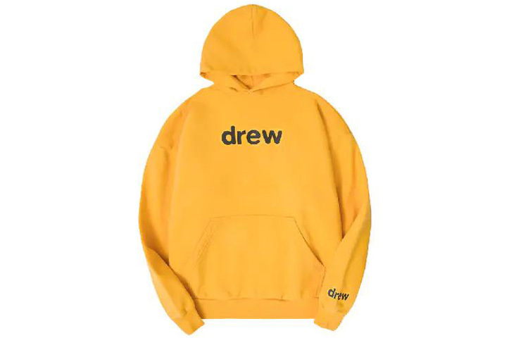 【代購】Drew House Letter Logo Series Sweatshirts Unisex Yellow