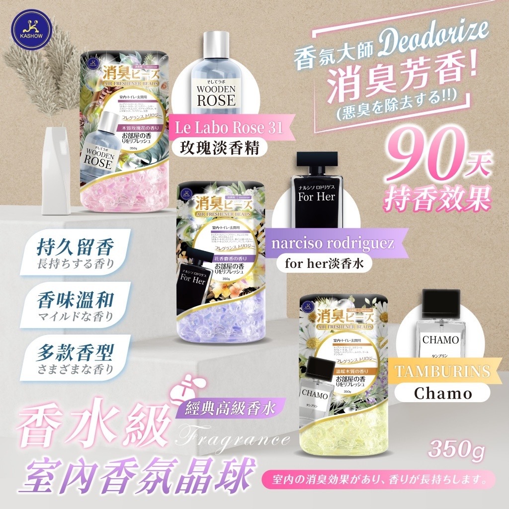 香水級90天持香!室內香氛晶球