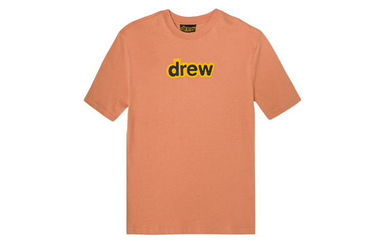 【代購】Drew House Letter Logo Series T-Shirts Unisex Pink Peach
