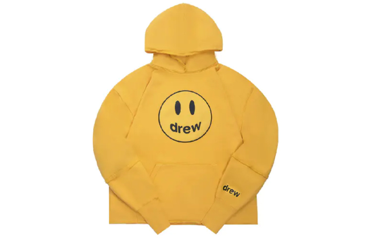 【代購】Drew House Smiley Collection Sweatshirts Unisex Yellow