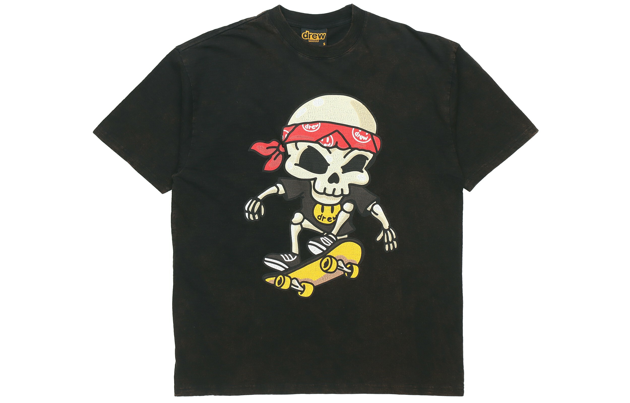 【代購】Drew House Pirate Skull Series T-Shirts Unisex Black