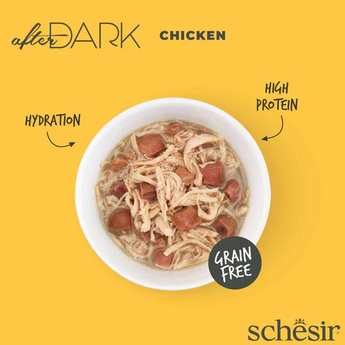Schesir After Dark Chicken Cat Canned 80g