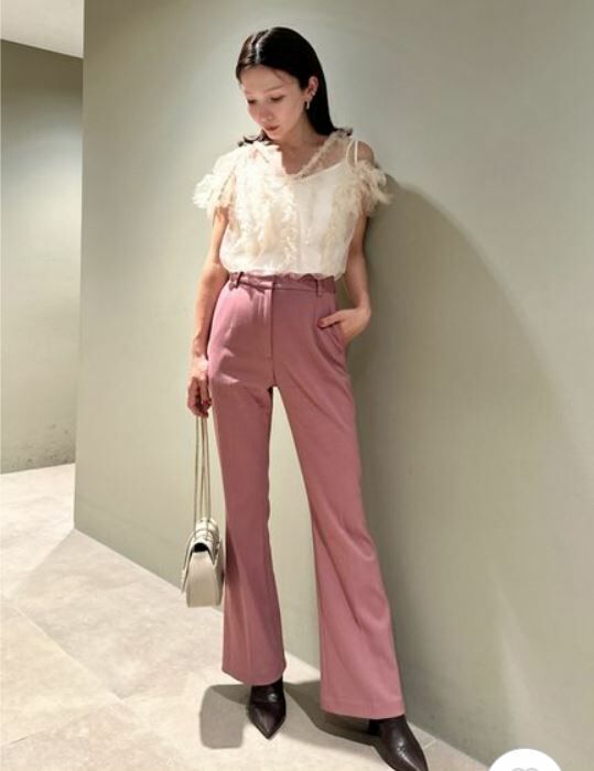 [預購] SNIDEL 美腿彈性褲