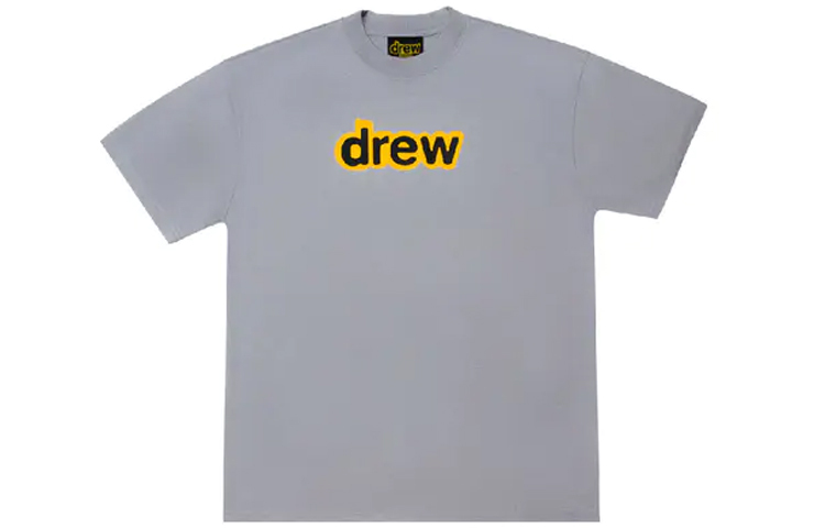 【代購】Drew House Letter Logo Series T-Shirts Unisex Gray