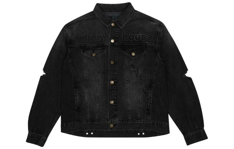 【代購】Drew House Flame Series Jackets Unisex Black