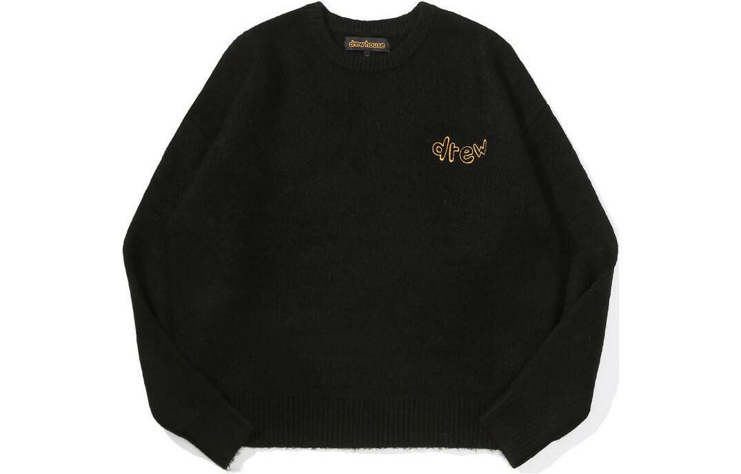 【代購】Drew House Letter Logo Series Sweaters Unisex Black