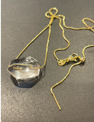 [Big Land] 水晶項鍊 |鍍14K金 | NO.281