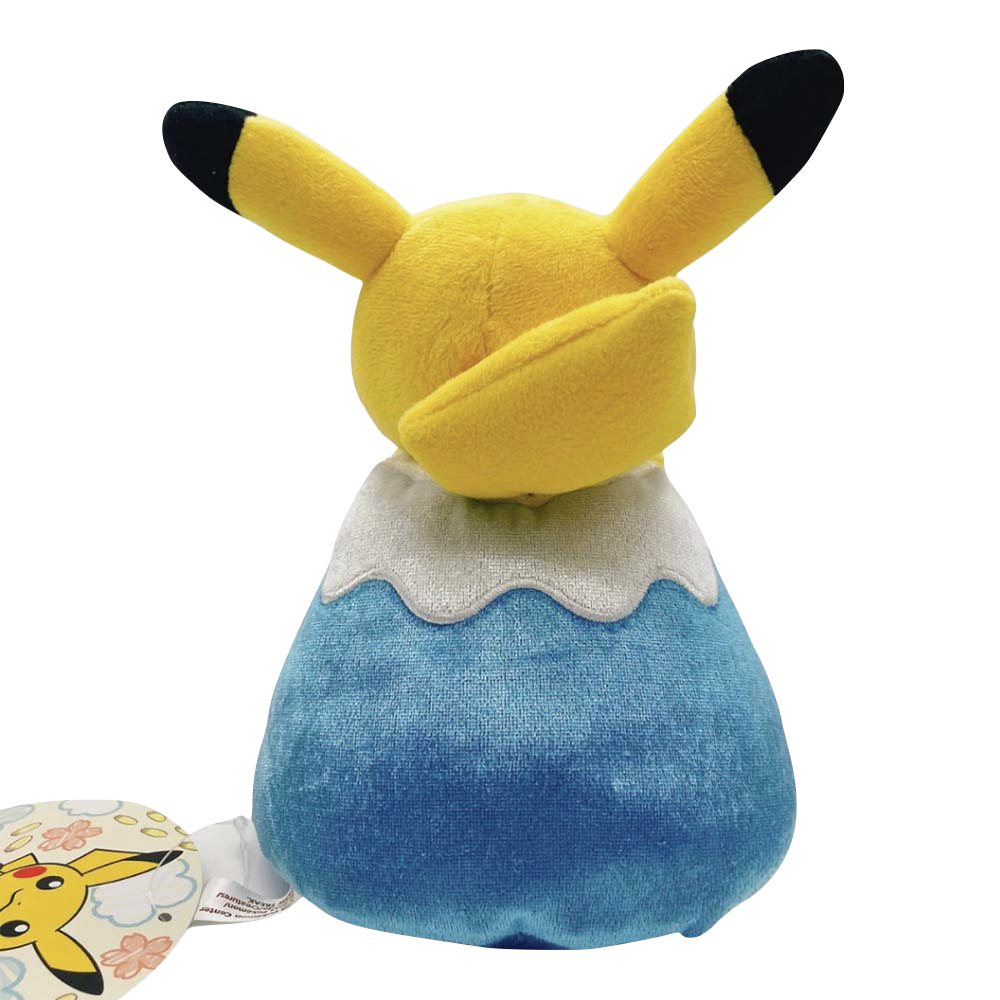 日本 富士山限定皮卡丘 玩偶 娃娃 布偶 周邊商品